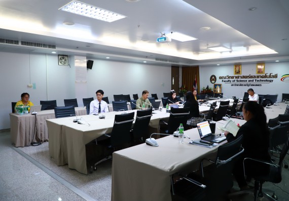 ภาพกิจกรรม  หลักสูตรสาขาวิชาวิทยาศาสตร์สิ่งแวดล้อม จัดตรวจประเมินคุณภาพการศึกษาภายใน