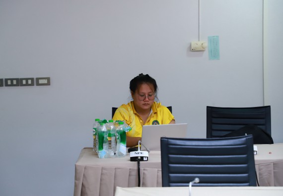 ภาพกิจกรรม  หลักสูตรสาขาวิชาวิทยาศาสตร์สิ่งแวดล้อม จัดตรวจประเมินคุณภาพการศึกษาภายใน