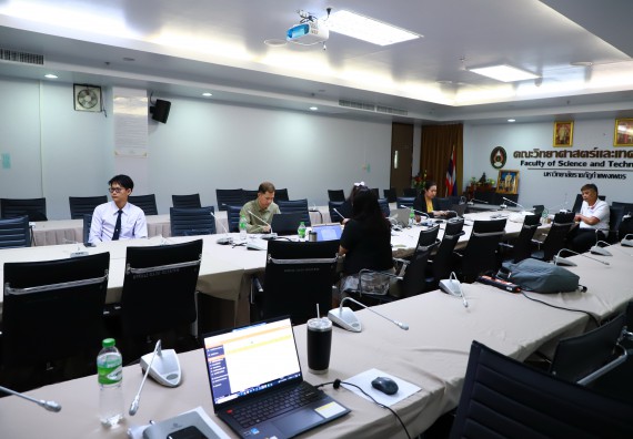 ภาพกิจกรรม  หลักสูตรสาขาวิชาวิทยาศาสตร์สิ่งแวดล้อม จัดตรวจประเมินคุณภาพการศึกษาภายใน