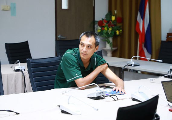 ภาพกิจกรรม  คณะวิทยาศาสตร์และเทคโนโลยี จัดประชุมเพื่อเตรียมความพร้อมสำหรับการจัดทำรายงานประเมินตนเอง ระดับคณะ ประจำปีการศึกษา 2565