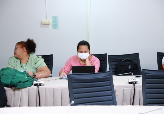 ภาพกิจกรรม  คณะวิทยาศาสตร์และเทคโนโลยี จัดประชุมเพื่อเตรียมความพร้อมสำหรับการจัดทำรายงานประเมินตนเอง ระดับคณะ ประจำปีการศึกษา 2565