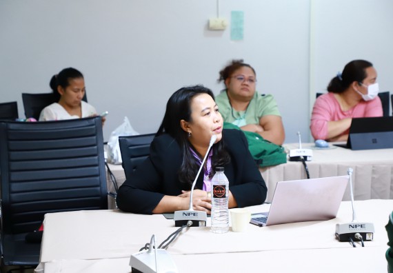 ภาพกิจกรรม  คณะวิทยาศาสตร์และเทคโนโลยี จัดประชุมเพื่อเตรียมความพร้อมสำหรับการจัดทำรายงานประเมินตนเอง ระดับคณะ ประจำปีการศึกษา 2565