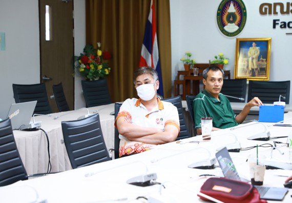 ภาพกิจกรรม  คณะวิทยาศาสตร์และเทคโนโลยี จัดประชุมเพื่อเตรียมความพร้อมสำหรับการจัดทำรายงานประเมินตนเอง ระดับคณะ ประจำปีการศึกษา 2565