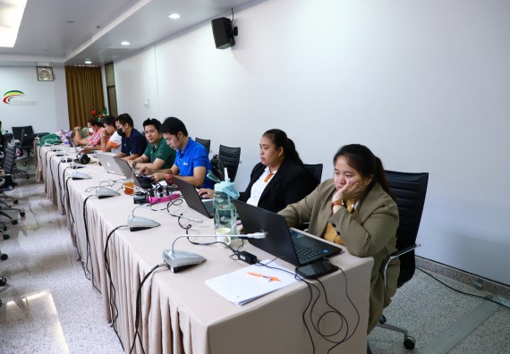 ภาพกิจกรรม  คณะวิทยาศาสตร์และเทคโนโลยี จัดประชุมเพื่อเตรียมความพร้อมสำหรับการจัดทำรายงานประเมินตนเอง ระดับคณะ ประจำปีการศึกษา 2565