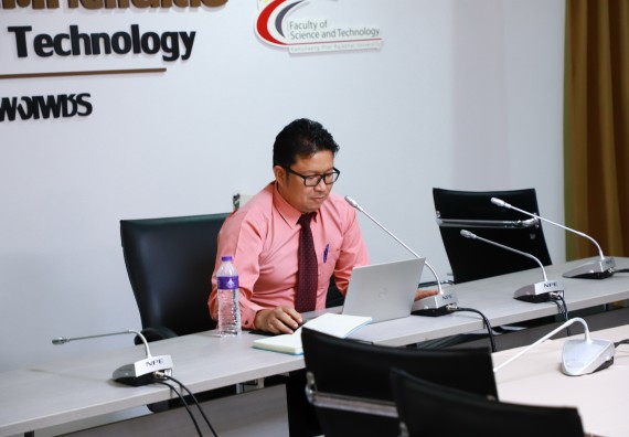 ภาพกิจกรรม  คณะวิทยาศาสตร์และเทคโนโลยี จัดประชุมเตรียมการจัดงานสัปดาห์วิทยาศาสตร์แห่งชาติ ส่วนภูมิภาค ประจำปี 2566