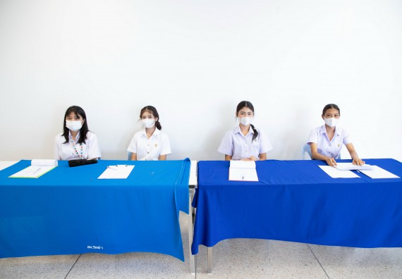 ภาพกิจกรรม  คณะวิทยาศาสตร์และเทคโนโลยี จัดกิจกรรมไหว้ครู คณะวิทยาศาสตร์และเทคโนโลยี ประจำปีการศึกษา 2566