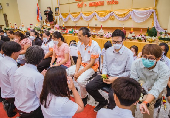 ภาพกิจกรรม  คณะวิทยาศาสตร์และเทคโนโลยี จัดกิจกรรมไหว้ครู คณะวิทยาศาสตร์และเทคโนโลยี ประจำปีการศึกษา 2566