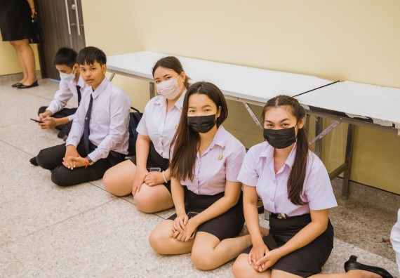 ภาพกิจกรรม  คณะวิทยาศาสตร์และเทคโนโลยี จัดกิจกรรมไหว้ครู คณะวิทยาศาสตร์และเทคโนโลยี ประจำปีการศึกษา 2566