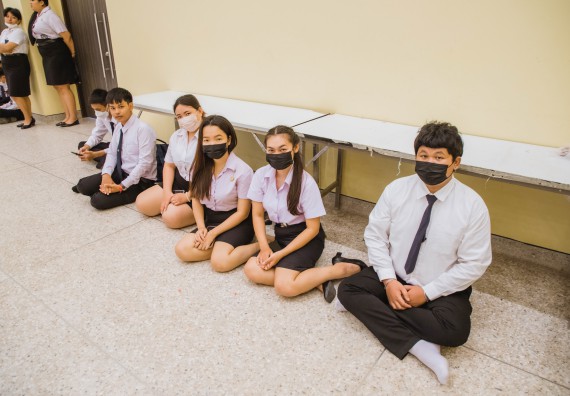 ภาพกิจกรรม  คณะวิทยาศาสตร์และเทคโนโลยี จัดกิจกรรมไหว้ครู คณะวิทยาศาสตร์และเทคโนโลยี ประจำปีการศึกษา 2566