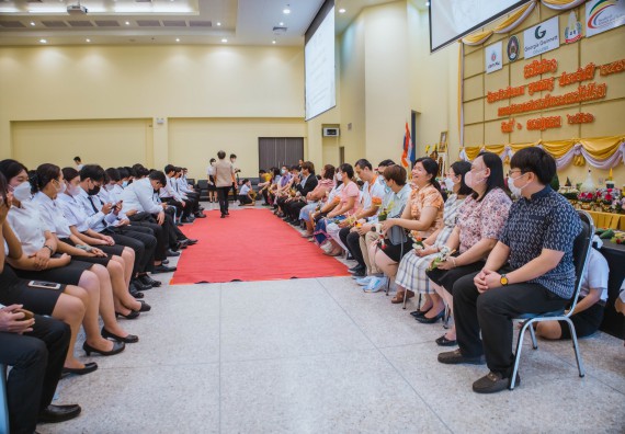 ภาพกิจกรรม  คณะวิทยาศาสตร์และเทคโนโลยี จัดกิจกรรมไหว้ครู คณะวิทยาศาสตร์และเทคโนโลยี ประจำปีการศึกษา 2566