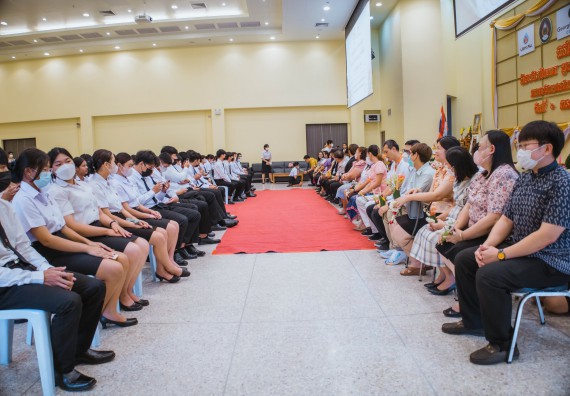 ภาพกิจกรรม  คณะวิทยาศาสตร์และเทคโนโลยี จัดกิจกรรมไหว้ครู คณะวิทยาศาสตร์และเทคโนโลยี ประจำปีการศึกษา 2566