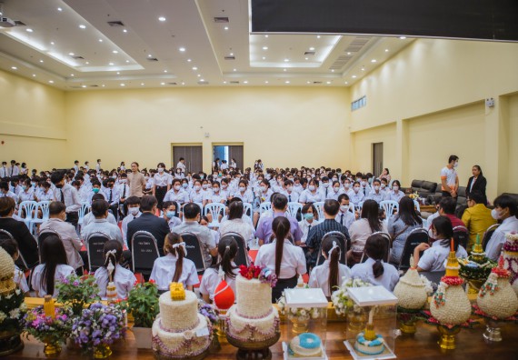 ภาพกิจกรรม  คณะวิทยาศาสตร์และเทคโนโลยี จัดกิจกรรมไหว้ครู คณะวิทยาศาสตร์และเทคโนโลยี ประจำปีการศึกษา 2566