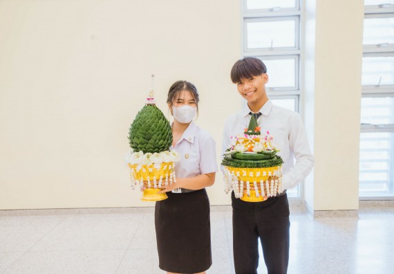 ภาพกิจกรรม  คณะวิทยาศาสตร์และเทคโนโลยี จัดกิจกรรมไหว้ครู คณะวิทยาศาสตร์และเทคโนโลยี ประจำปีการศึกษา 2566