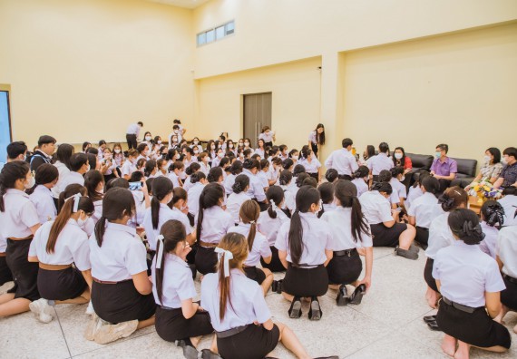 ภาพกิจกรรม  คณะวิทยาศาสตร์และเทคโนโลยี จัดกิจกรรมไหว้ครู คณะวิทยาศาสตร์และเทคโนโลยี ประจำปีการศึกษา 2566