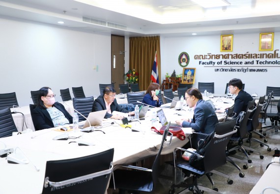 ภาพกิจกรรม  หลักสูตรวิทยาศาสตรบัณฑิต สาขาวิชาวิทยาการคอมพิวเตอร์ จัดกิจกรรมตรวจประเมินคุณภาพภายในตามเกณฑ์ AUN-QA