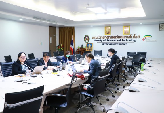 ภาพกิจกรรม  หลักสูตรวิทยาศาสตรบัณฑิต สาขาวิชาวิทยาการคอมพิวเตอร์ จัดกิจกรรมตรวจประเมินคุณภาพภายในตามเกณฑ์ AUN-QA