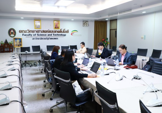 ภาพกิจกรรม  หลักสูตรวิทยาศาสตรบัณฑิต สาขาวิชาวิทยาการคอมพิวเตอร์ จัดกิจกรรมตรวจประเมินคุณภาพภายในตามเกณฑ์ AUN-QA