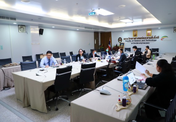 ภาพกิจกรรม  หลักสูตรวิทยาศาสตรบัณฑิต สาขาวิชาวิทยาการคอมพิวเตอร์ จัดกิจกรรมตรวจประเมินคุณภาพภายในตามเกณฑ์ AUN-QA