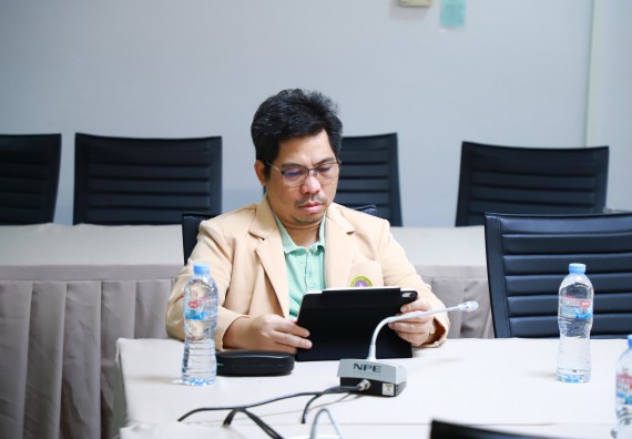 ภาพกิจกรรม  หลักสูตรวิทยาศาสตรบัณฑิต สาขาวิชาวิทยาการคอมพิวเตอร์ จัดกิจกรรมตรวจประเมินคุณภาพภายในตามเกณฑ์ AUN-QA