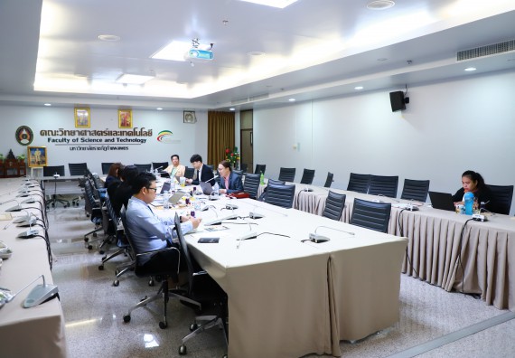 ภาพกิจกรรม  หลักสูตรวิทยาศาสตรบัณฑิต สาขาวิชาวิทยาการคอมพิวเตอร์ จัดกิจกรรมตรวจประเมินคุณภาพภายในตามเกณฑ์ AUN-QA