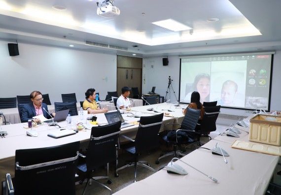 ภาพกิจกรรม  หลักสูตรวิทยาศาสตรบัณฑิต สาขาวิชาวิทยาการคอมพิวเตอร์ จัดกิจกรรมตรวจประเมินคุณภาพภายในตามเกณฑ์ AUN-QA