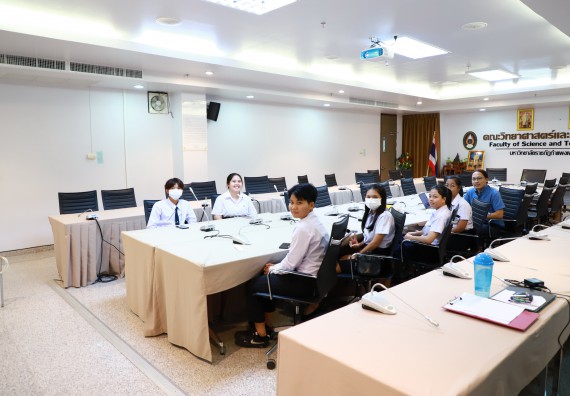 ภาพกิจกรรม  หลักสูตรวิทยาศาสตรบัณฑิต สาขาวิชาวิทยาการคอมพิวเตอร์ จัดกิจกรรมตรวจประเมินคุณภาพภายในตามเกณฑ์ AUN-QA