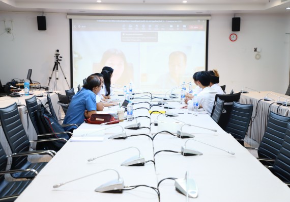 ภาพกิจกรรม  หลักสูตรวิทยาศาสตรบัณฑิต สาขาวิชาวิทยาการคอมพิวเตอร์ จัดกิจกรรมตรวจประเมินคุณภาพภายในตามเกณฑ์ AUN-QA