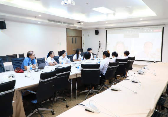 ภาพกิจกรรม  หลักสูตรวิทยาศาสตรบัณฑิต สาขาวิชาวิทยาการคอมพิวเตอร์ จัดกิจกรรมตรวจประเมินคุณภาพภายในตามเกณฑ์ AUN-QA