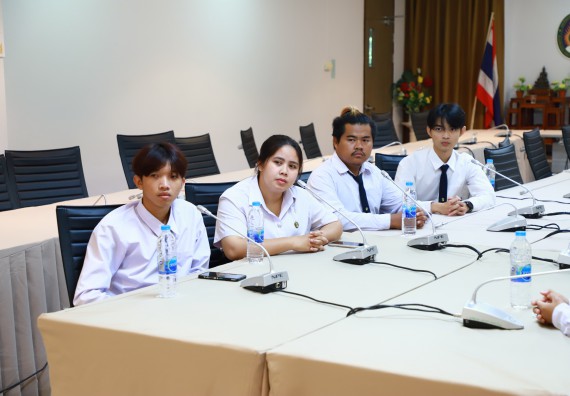 ภาพกิจกรรม  หลักสูตรวิทยาศาสตรบัณฑิต สาขาวิชาวิทยาการคอมพิวเตอร์ จัดกิจกรรมตรวจประเมินคุณภาพภายในตามเกณฑ์ AUN-QA