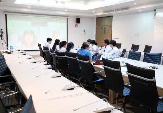 ภาพกิจกรรม  หลักสูตรวิทยาศาสตรบัณฑิต สาขาวิชาวิทยาการคอมพิวเตอร์ จัดกิจกรรมตรวจประเมินคุณภาพภายในตามเกณฑ์ AUN-QA