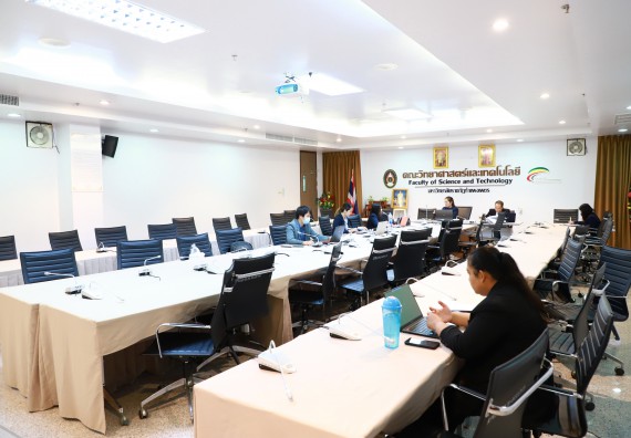 ภาพกิจกรรม  หลักสูตรครุศาสตรบัณฑิต สาขาวิชาเคมี จัดกิจกรรมตรวจประเมินคุณภาพภายในตามเกณฑ์ AUN-QA