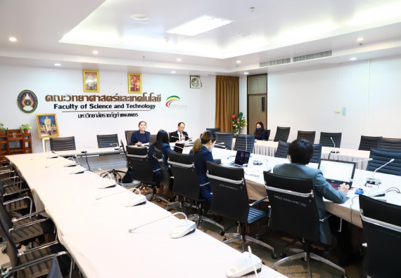 ภาพกิจกรรม  หลักสูตรครุศาสตรบัณฑิต สาขาวิชาเคมี จัดกิจกรรมตรวจประเมินคุณภาพภายในตามเกณฑ์ AUN-QA