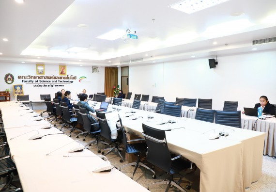 ภาพกิจกรรม  หลักสูตรครุศาสตรบัณฑิต สาขาวิชาเคมี จัดกิจกรรมตรวจประเมินคุณภาพภายในตามเกณฑ์ AUN-QA