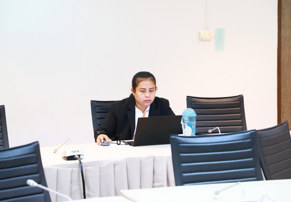 ภาพกิจกรรม  หลักสูตรครุศาสตรบัณฑิต สาขาวิชาเคมี จัดกิจกรรมตรวจประเมินคุณภาพภายในตามเกณฑ์ AUN-QA