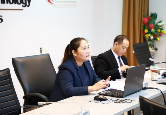 ภาพกิจกรรม  หลักสูตรครุศาสตรบัณฑิต สาขาวิชาเคมี จัดกิจกรรมตรวจประเมินคุณภาพภายในตามเกณฑ์ AUN-QA