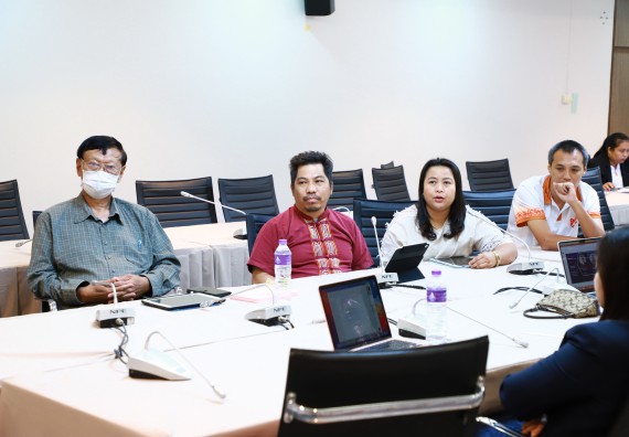 ภาพกิจกรรม  หลักสูตรครุศาสตรบัณฑิต สาขาวิชาเคมี จัดกิจกรรมตรวจประเมินคุณภาพภายในตามเกณฑ์ AUN-QA