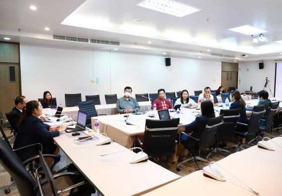 ภาพกิจกรรม  หลักสูตรครุศาสตรบัณฑิต สาขาวิชาเคมี จัดกิจกรรมตรวจประเมินคุณภาพภายในตามเกณฑ์ AUN-QA