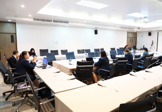 ภาพกิจกรรม  หลักสูตรครุศาสตรบัณฑิต สาขาวิชาเคมี จัดกิจกรรมตรวจประเมินคุณภาพภายในตามเกณฑ์ AUN-QA