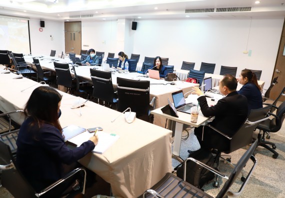 ภาพกิจกรรม  หลักสูตรครุศาสตรบัณฑิต สาขาวิชาเคมี จัดกิจกรรมตรวจประเมินคุณภาพภายในตามเกณฑ์ AUN-QA