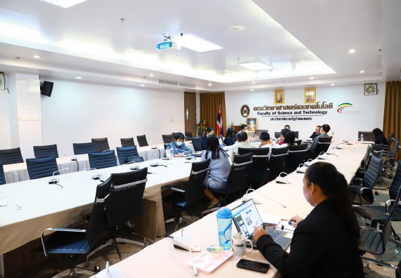 ภาพกิจกรรม  หลักสูตรครุศาสตรบัณฑิต สาขาวิชาเคมี จัดกิจกรรมตรวจประเมินคุณภาพภายในตามเกณฑ์ AUN-QA