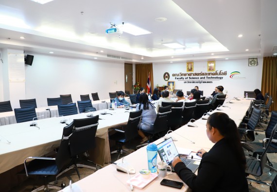 ภาพกิจกรรม  หลักสูตรครุศาสตรบัณฑิต สาขาวิชาเคมี จัดกิจกรรมตรวจประเมินคุณภาพภายในตามเกณฑ์ AUN-QA