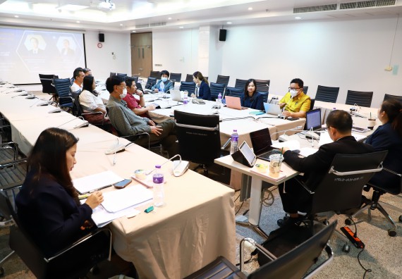 ภาพกิจกรรม  หลักสูตรครุศาสตรบัณฑิต สาขาวิชาเคมี จัดกิจกรรมตรวจประเมินคุณภาพภายในตามเกณฑ์ AUN-QA