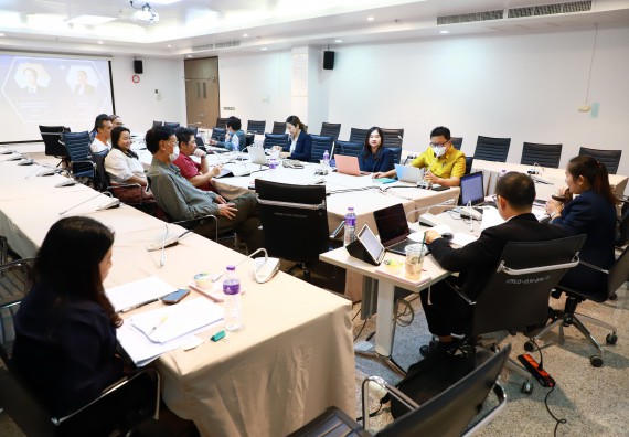 ภาพกิจกรรม  หลักสูตรครุศาสตรบัณฑิต สาขาวิชาเคมี จัดกิจกรรมตรวจประเมินคุณภาพภายในตามเกณฑ์ AUN-QA