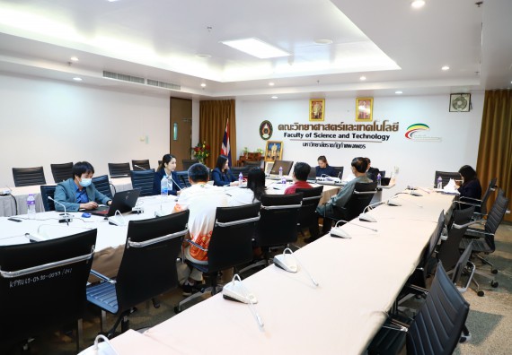 ภาพกิจกรรม  หลักสูตรครุศาสตรบัณฑิต สาขาวิชาเคมี จัดกิจกรรมตรวจประเมินคุณภาพภายในตามเกณฑ์ AUN-QA