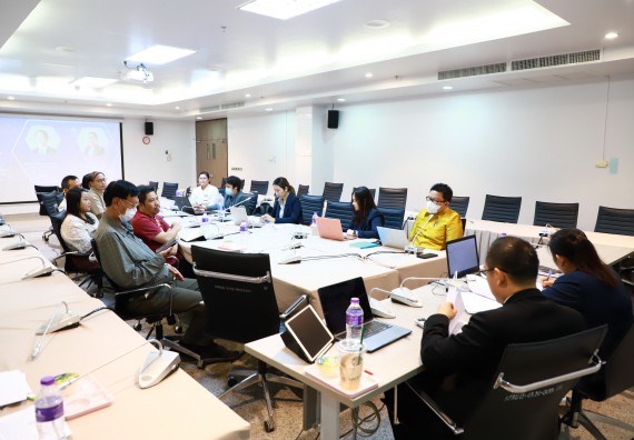 ภาพกิจกรรม  หลักสูตรครุศาสตรบัณฑิต สาขาวิชาเคมี จัดกิจกรรมตรวจประเมินคุณภาพภายในตามเกณฑ์ AUN-QA