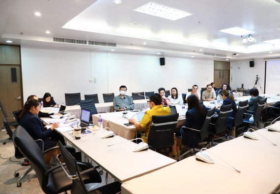 ภาพกิจกรรม  หลักสูตรครุศาสตรบัณฑิต สาขาวิชาเคมี จัดกิจกรรมตรวจประเมินคุณภาพภายในตามเกณฑ์ AUN-QA