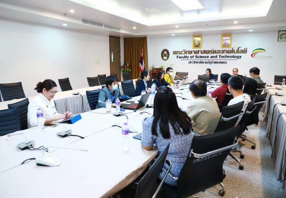 ภาพกิจกรรม  หลักสูตรครุศาสตรบัณฑิต สาขาวิชาเคมี จัดกิจกรรมตรวจประเมินคุณภาพภายในตามเกณฑ์ AUN-QA