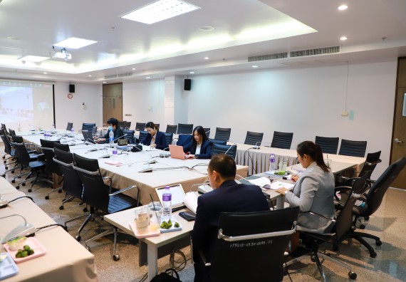 ภาพกิจกรรม  หลักสูตรครุศาสตรบัณฑิต สาขาวิชาเคมี จัดกิจกรรมตรวจประเมินคุณภาพภายในตามเกณฑ์ AUN-QA