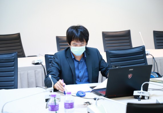 ภาพกิจกรรม  หลักสูตรครุศาสตรบัณฑิต สาขาวิชาเคมี จัดกิจกรรมตรวจประเมินคุณภาพภายในตามเกณฑ์ AUN-QA