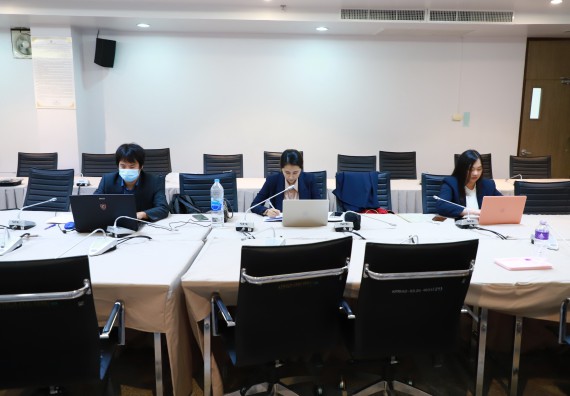 ภาพกิจกรรม  หลักสูตรครุศาสตรบัณฑิต สาขาวิชาเคมี จัดกิจกรรมตรวจประเมินคุณภาพภายในตามเกณฑ์ AUN-QA